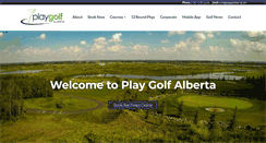 Desktop Screenshot of playgolfalberta.com